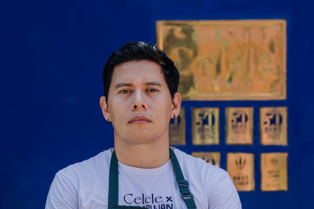 El chef Jaime Rodríguez en la cocina de BORO